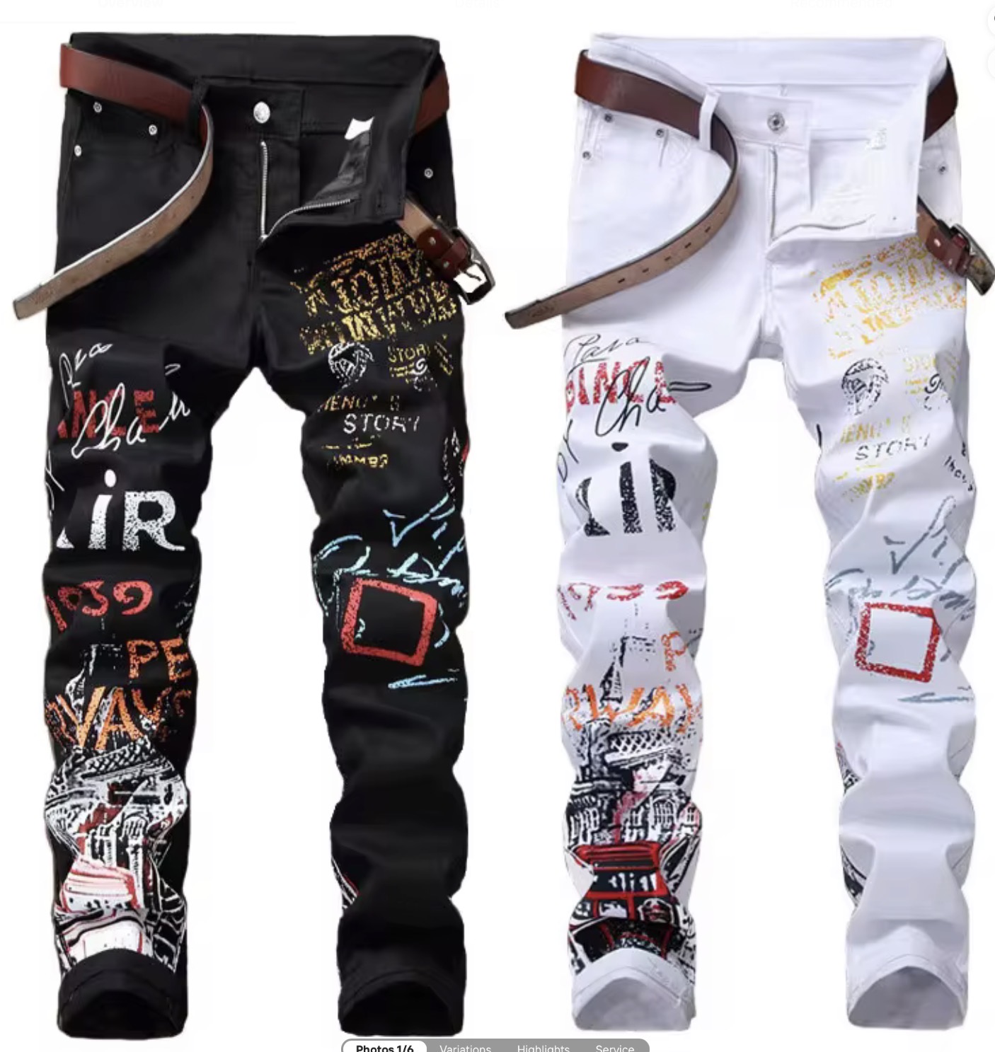 Graffiti Jeans